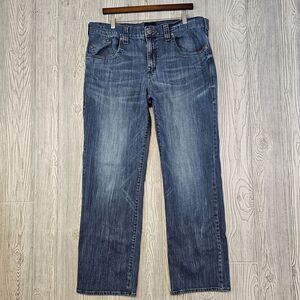 Rock & Republic Jagger Jeans Men's 38x32‎ (Actual 38x30) Distressed Straight Leg